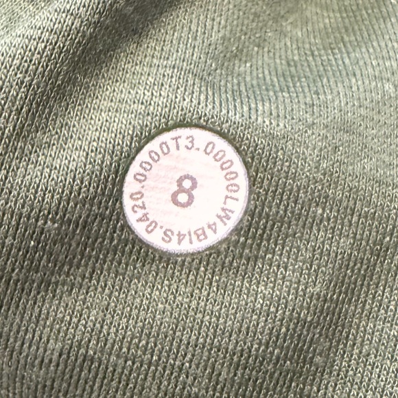 Lululemon Hooded Define Jacket Camo Green Size 8 - Picture 7 of 8